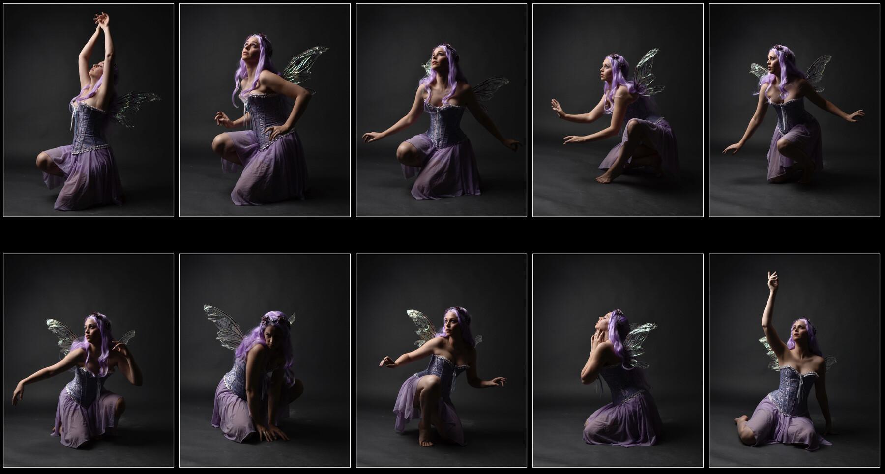 Artstation X300 Fairy Pose Reference Pack Resources Pose Reference ...