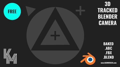 Free 3D Tracked Blender Camera 01