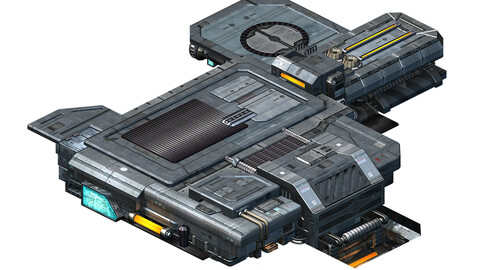 Spacecraft - Ground Platform 01