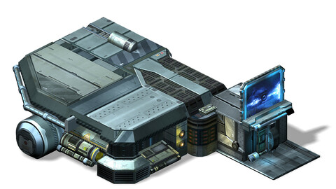 Spacecraft - Ground Platform 08