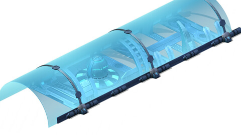 Space Station - Glass Cover Channel 01