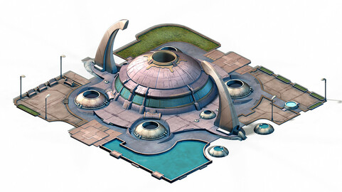 Future World - Life Battery Module Institute 01