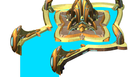 New Area - Ancient Heritage - Artificial Waterfall 01