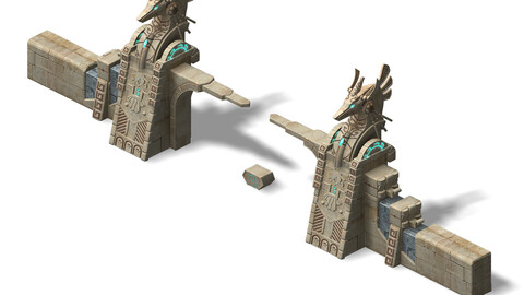 Different dimension - Egypt - City Gate 02