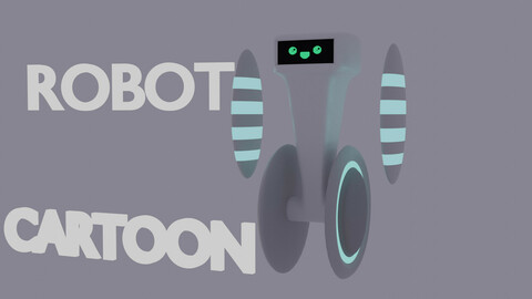 CARTOON ROBOT ESTILIZED