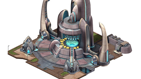 Spaceship - Endurance Module Study 03