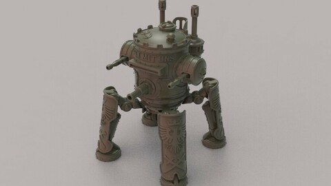 Iron Harvest fan mecha