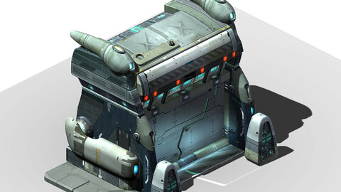 Underground entrance - door 01