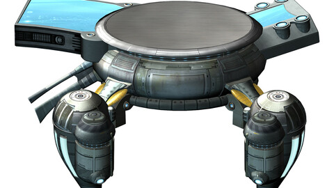 Spaceship - Human Scene 02