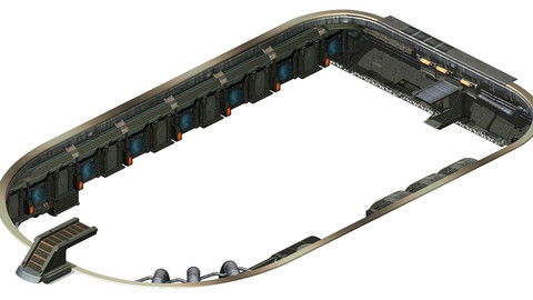 Sci Fi Building-Airport 02