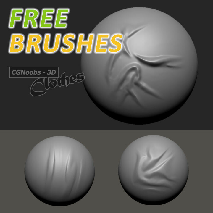 free wrinkle brush zbrush