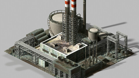 Heterogeneous-building-chemical plant