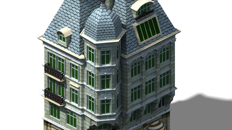 Different dimension - building - bank building
