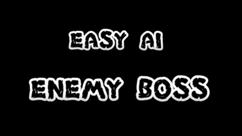 (UE4) EASY enemy boss AI