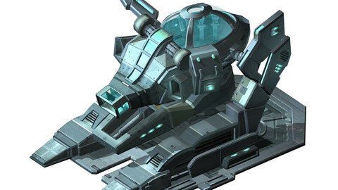 Machinery - spacecraft - functional objects 013