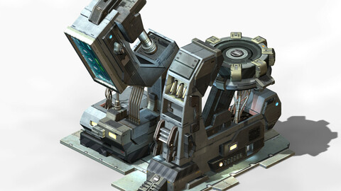 Machinery - Spacecraft - Functional Objects 019