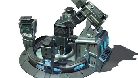 Machinery - Spacecraft - Functional Objects 020