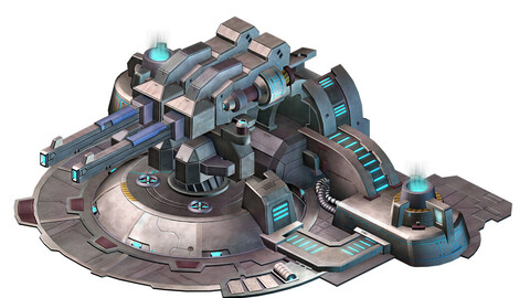 Mechanical Building - Fleet Turret 02