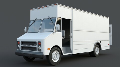 Chevrolet P30 Step Van 1991 Low-poly