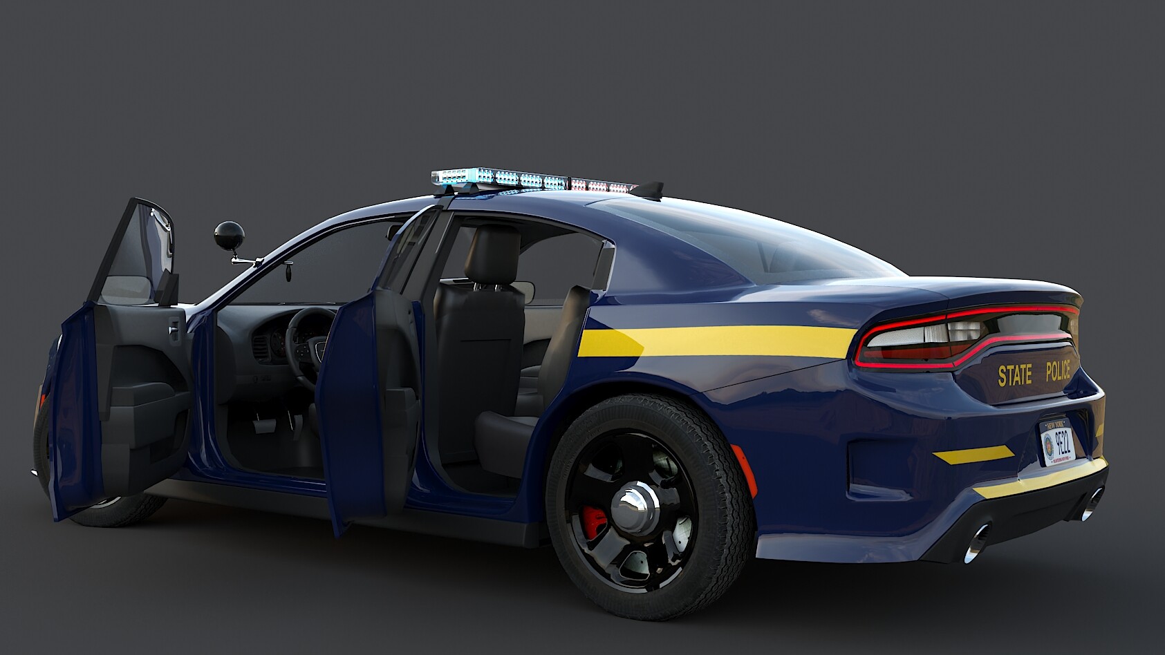 Dodge Charger Hellcat New York State Police 