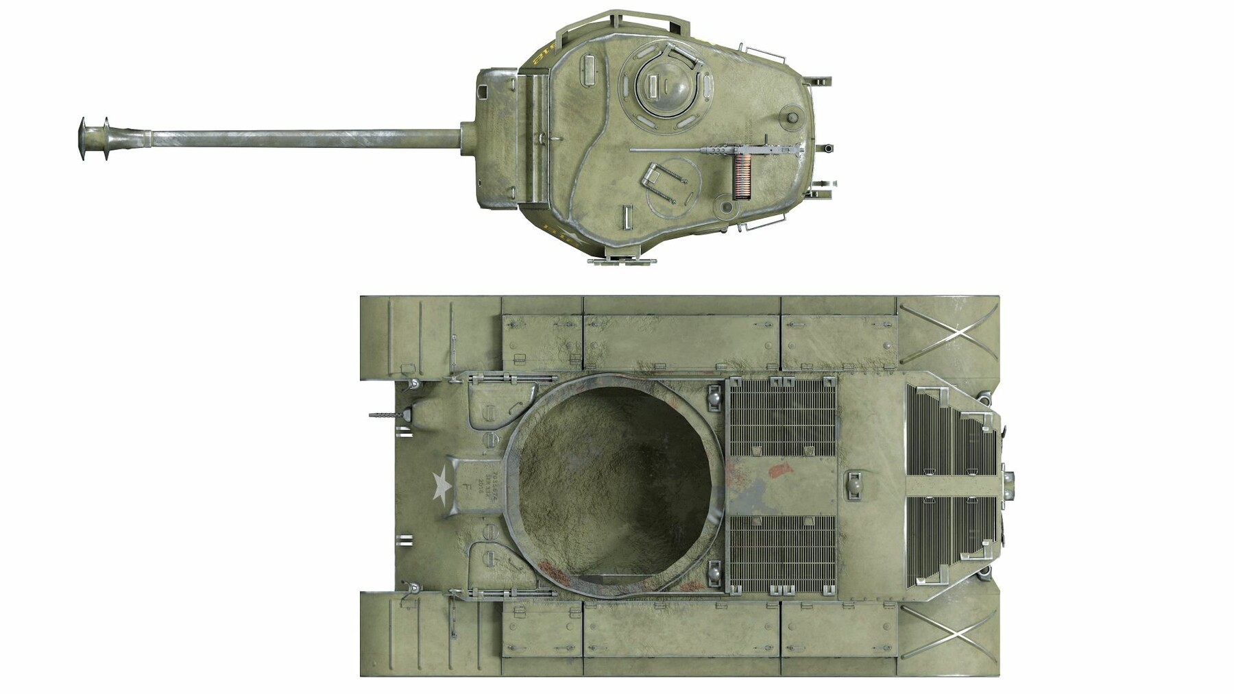 ArtStation - M26 Pershing | Resources