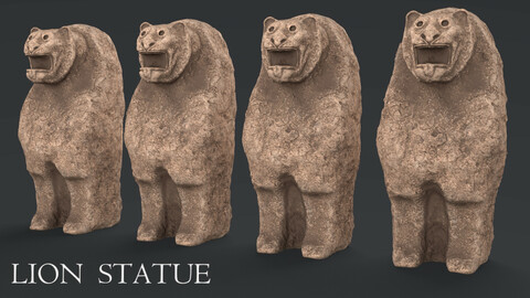 Hittite Lion Statue