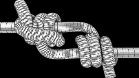 adjustable bend knot