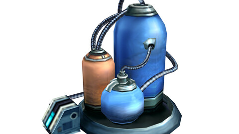 Machine-chemical reaction bottle 01