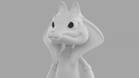 Cartoon Sphinx Soldier