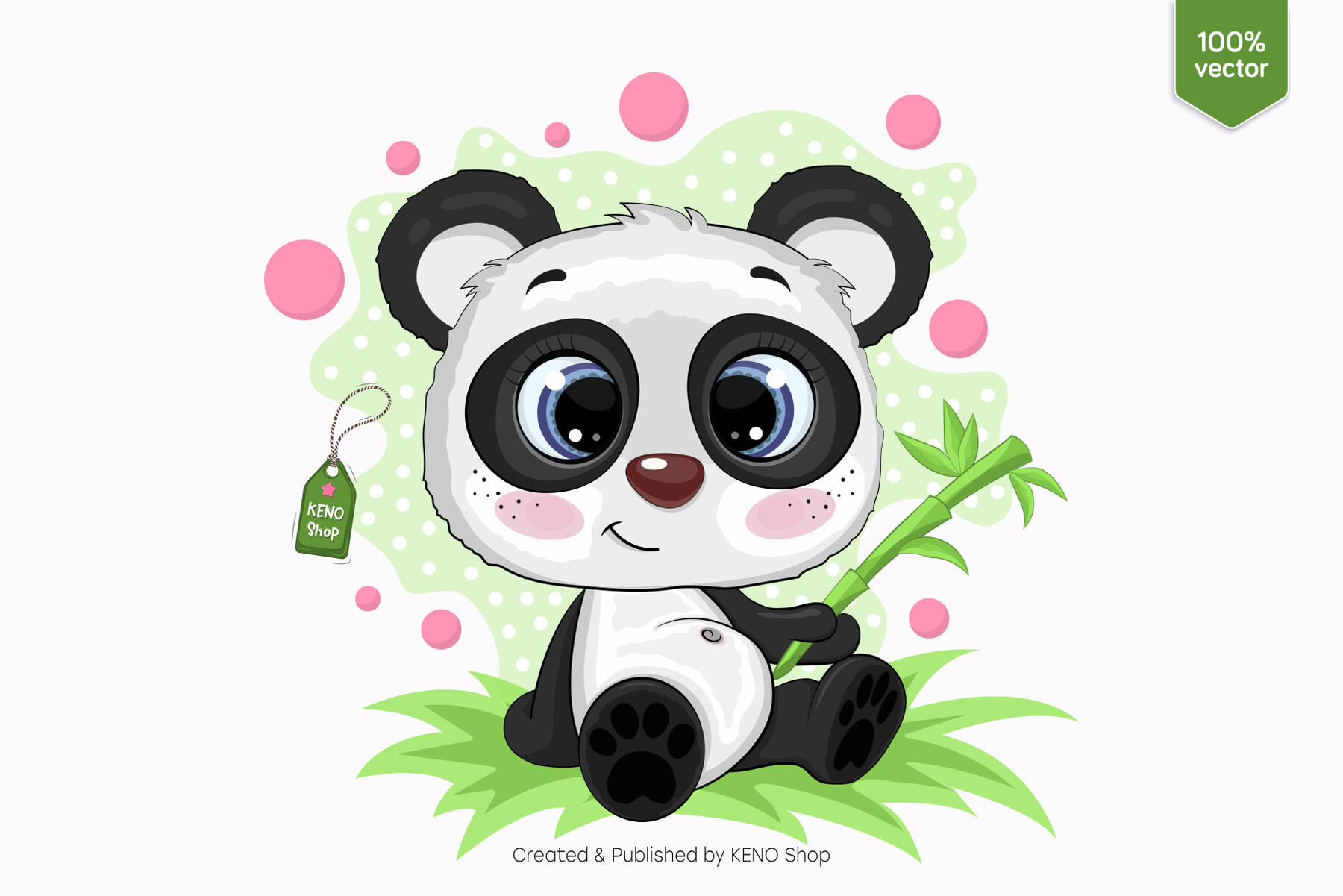 Cute Cartoon Panda