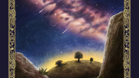 The Time (english title, colors and frame version)