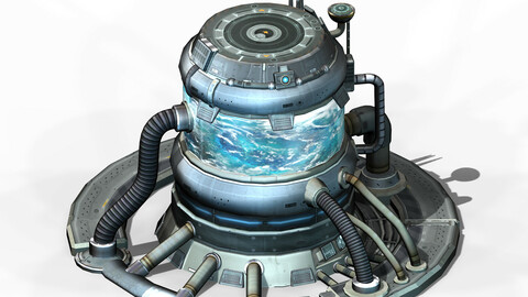 Machinery - Spacecraft - Functional Objects 02