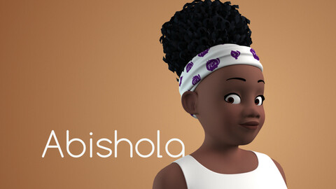 Abishola stylised female character