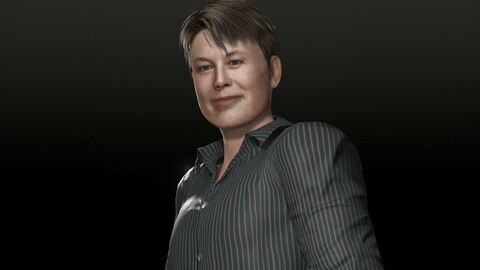 Elon Musk - 3D Character ( 4k & 2k Poster )