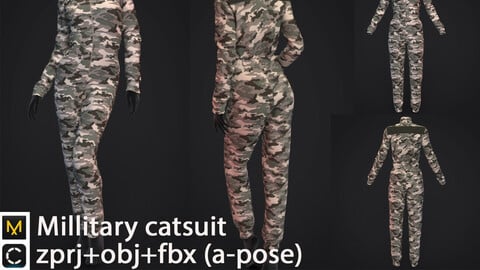 Millitary catsuit