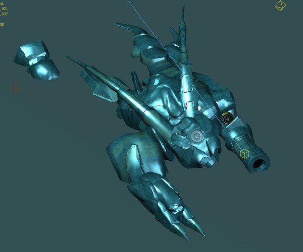 ArtStation - Mechanical corpse 01 | Game Assets