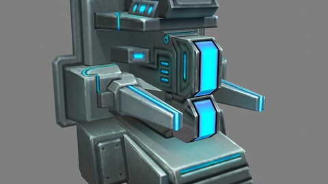 Wall Fortress - Machine Gun Type 01