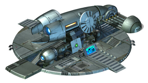 Spaceship - Ground Fortress 09