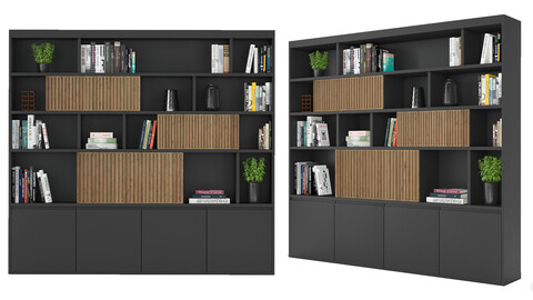 Rack and Bookcase 05