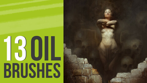 Oil Brushes for Photoshop