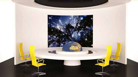 Space presentation of the Earth!