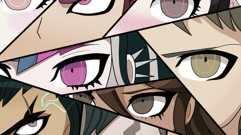 Super Danganronpa 2 Eye Poster