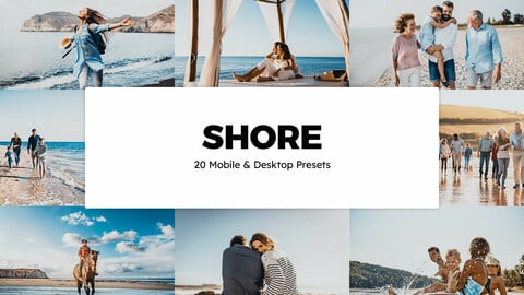 20 Shore LUTs and Lightroom Presets