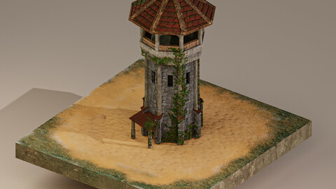 Archer Tower Level 10 3D Model