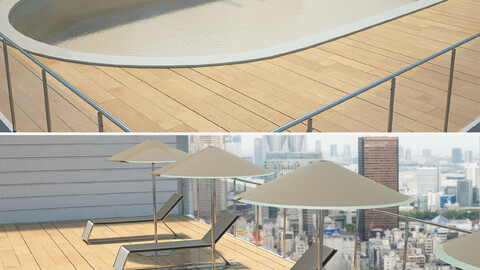 Utopia Balcony with Pool