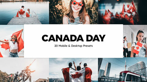 20 Canada Day LUTs and Lightroom Presets