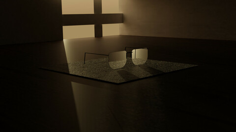 glasses blender file