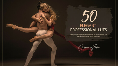 50 Elegant LUTs and Presets Pack