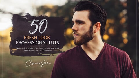 50 Fresh Look LUTs and Presets Pack