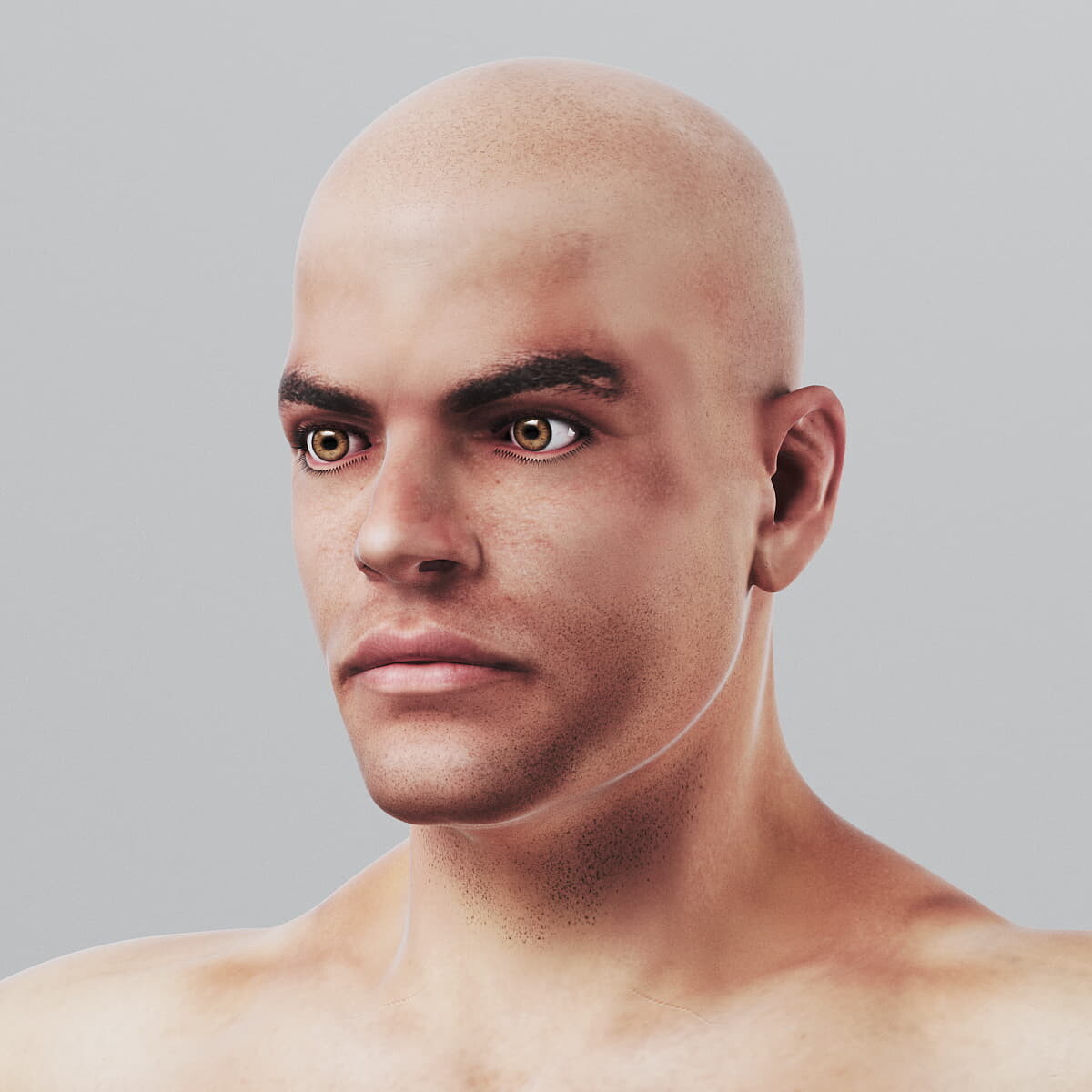 ArtStation Human Male Body Textured Anatomy Resources